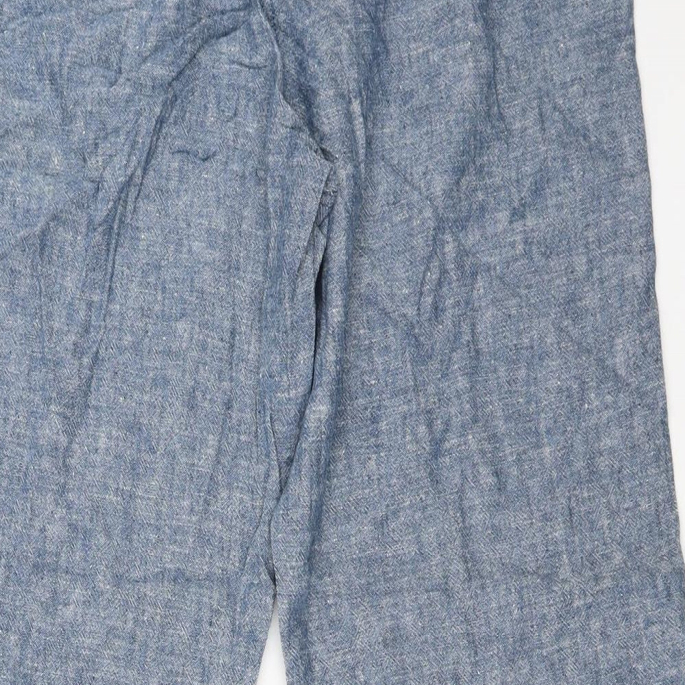TU Womens Blue   Trousers  Size 12 L26 in