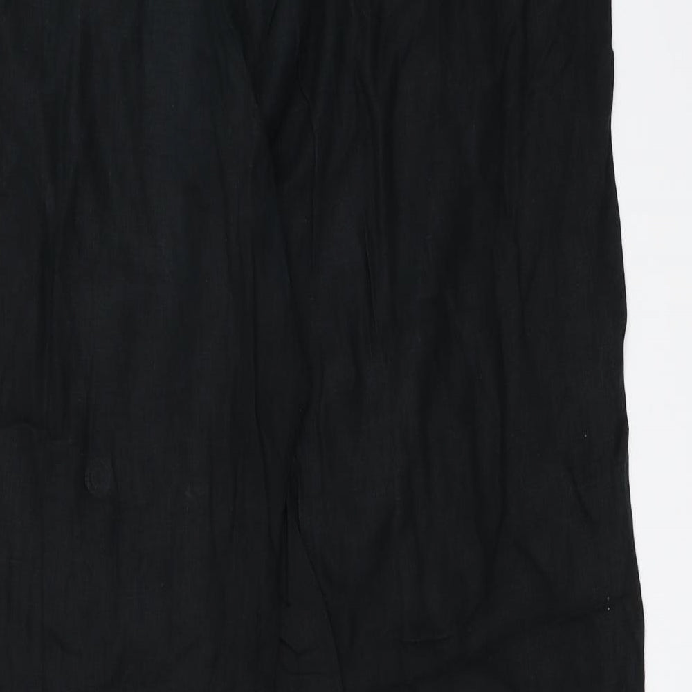 TU Womens Black   Trousers  Size 12 L28.5 in
