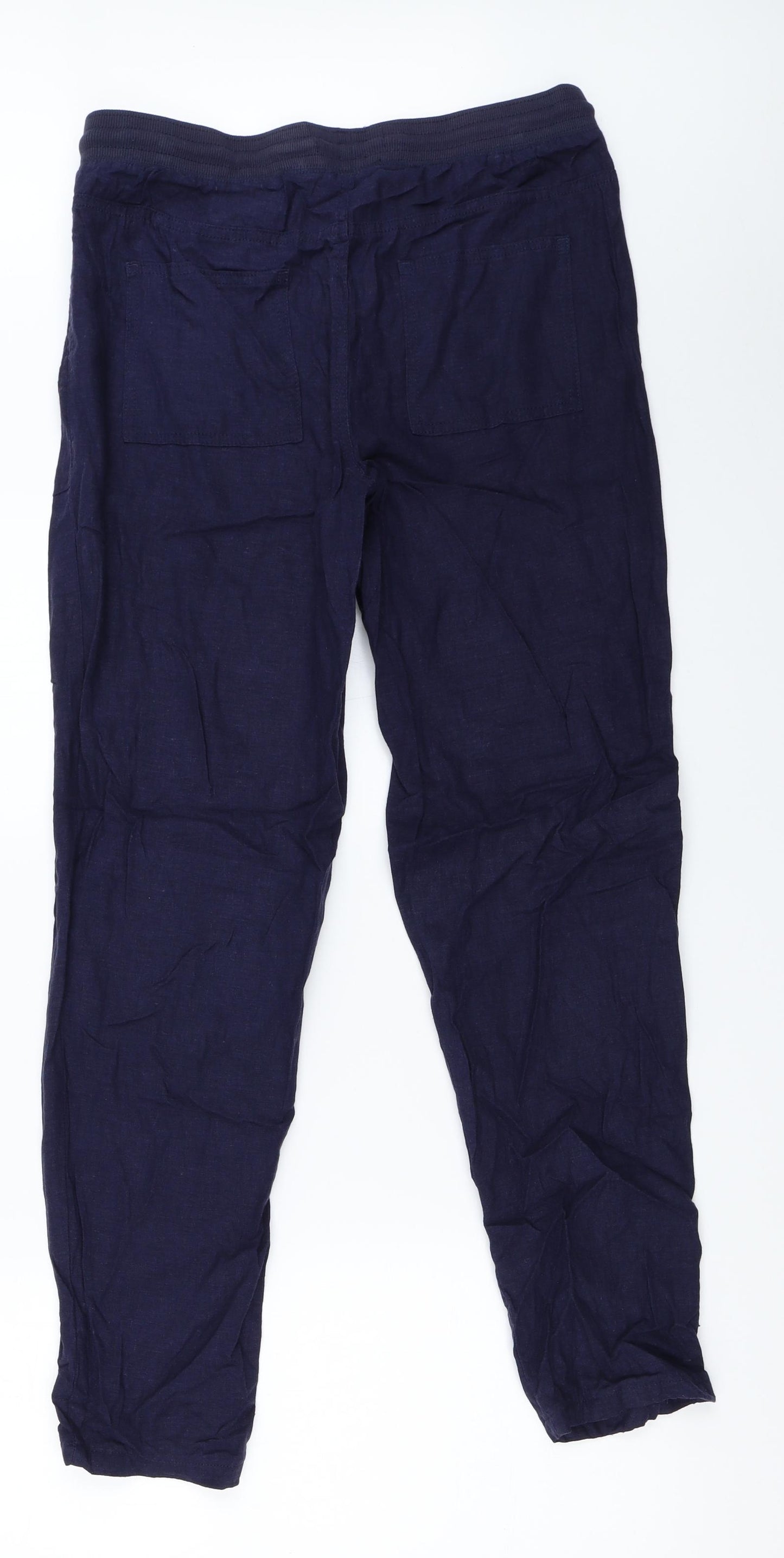 Marks and Spencer Womens Blue   Trousers  Size 12 L30.5 in