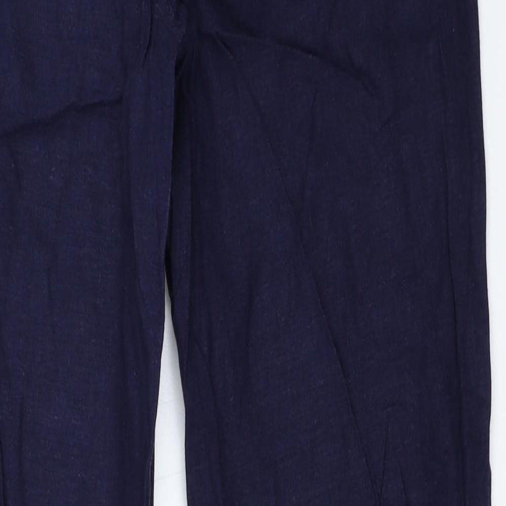 Marks and Spencer Womens Blue   Trousers  Size 12 L30.5 in