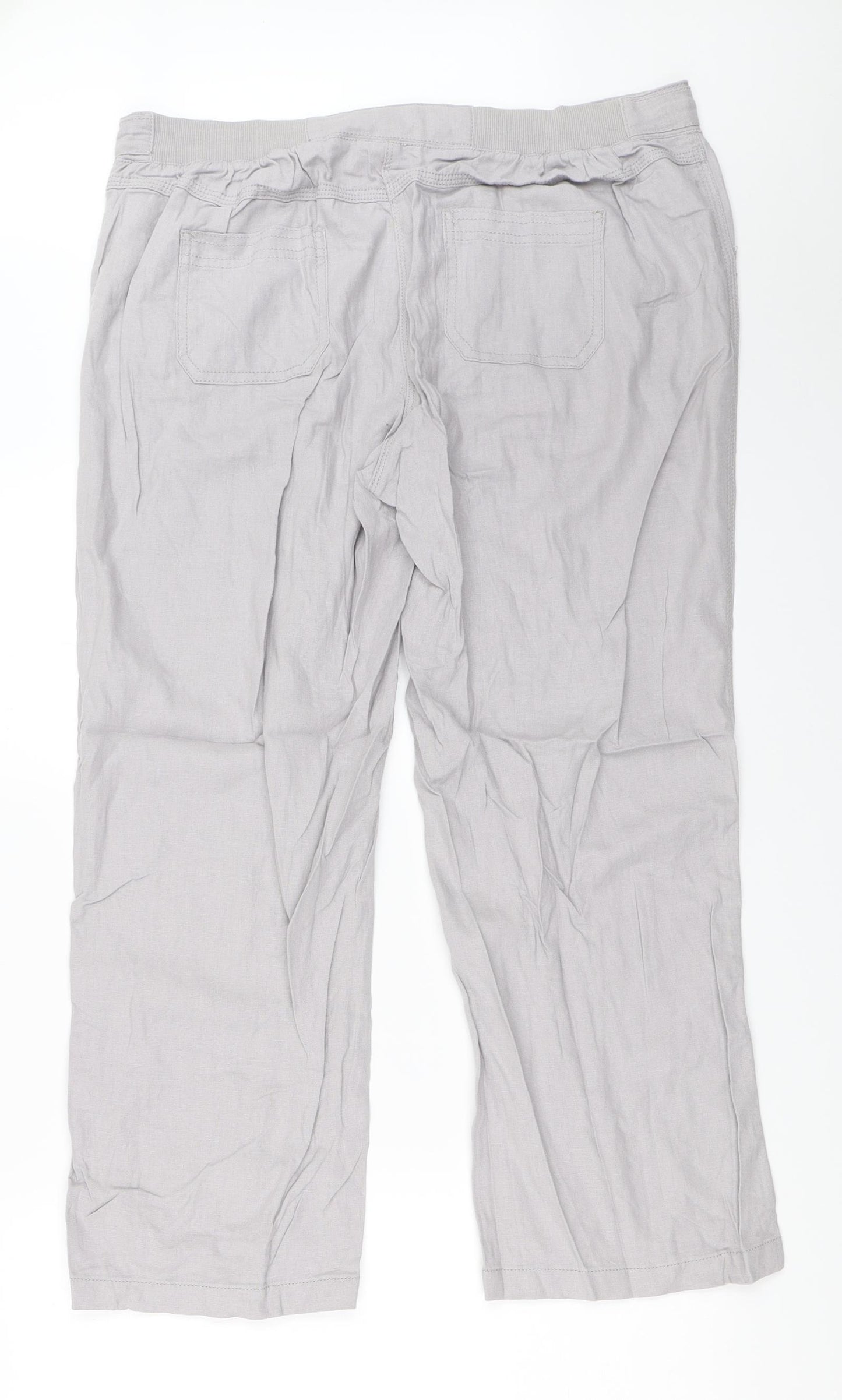 BHS Womens Grey   Trousers  Size 16 L27 in