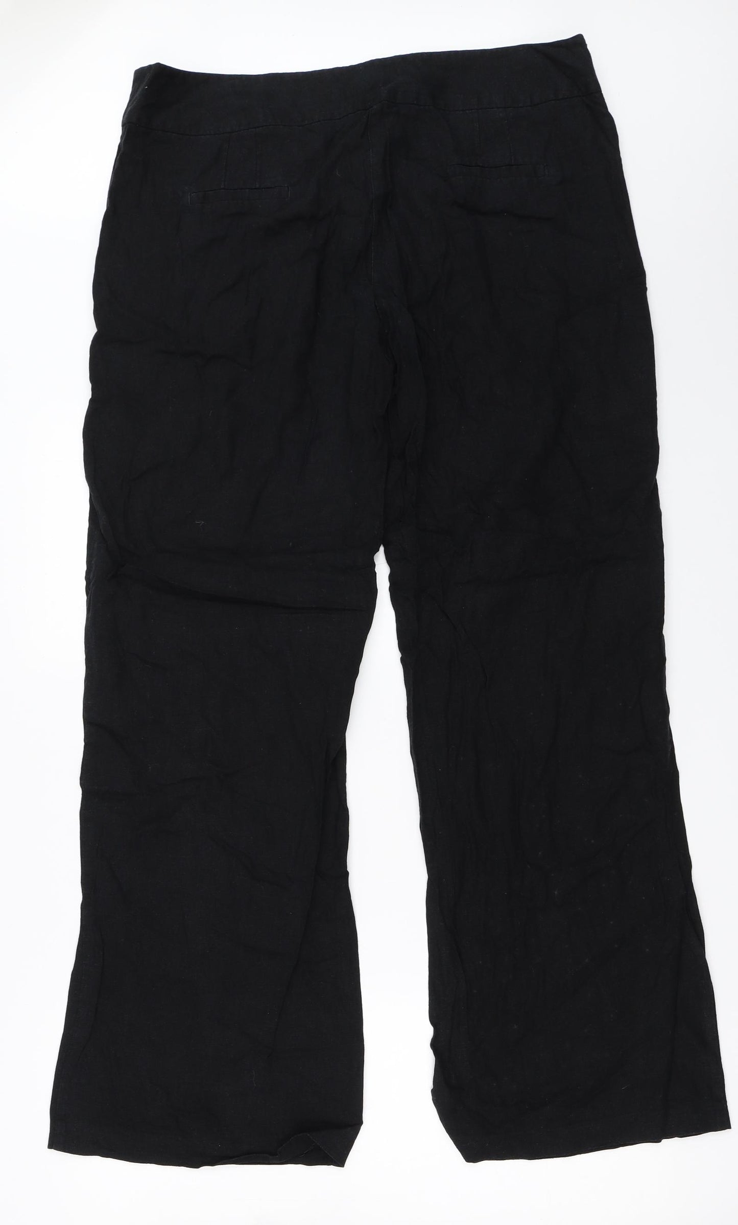 George Womens Black   Trousers  Size 16 L31.5 in
