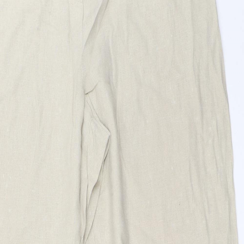 Damart Womens Beige   Trousers  Size 12 L28 in