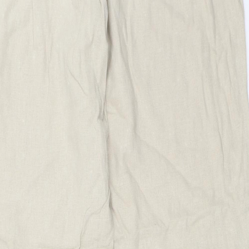 Damart Womens Beige   Trousers  Size 12 L28 in