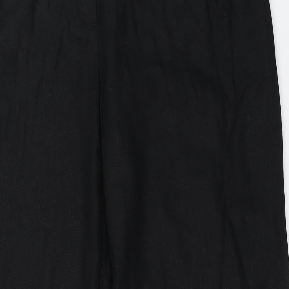 NEXT Womens Black   Trousers  Size 16 L33.5 in
