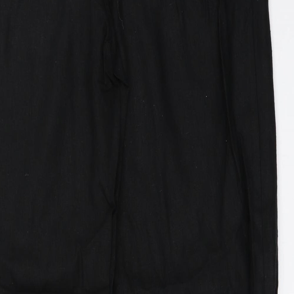 NEXT Womens Black   Trousers  Size 16 L33.5 in