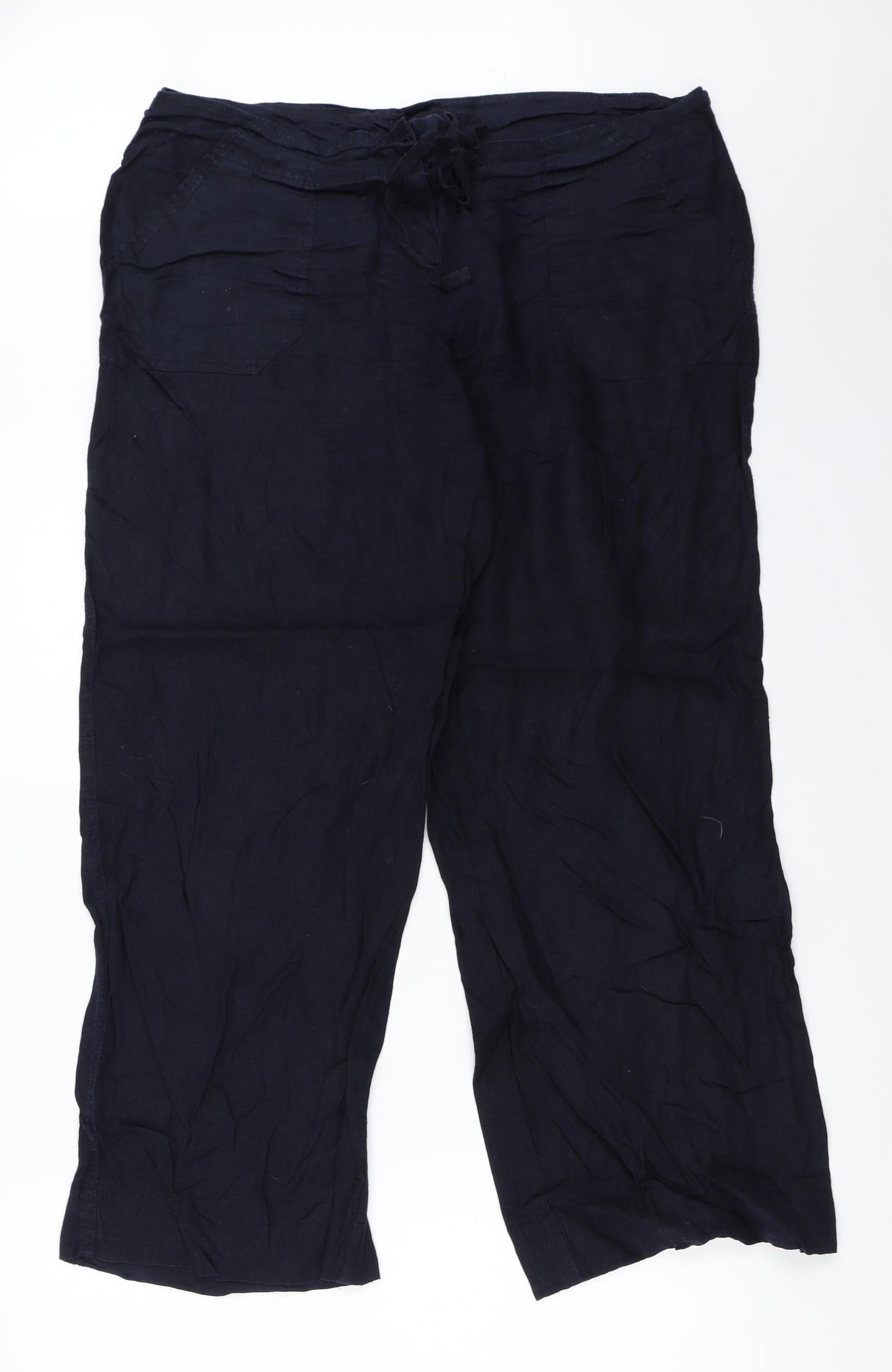 Atmosphere Womens Blue   Trousers  Size 12 L29 in