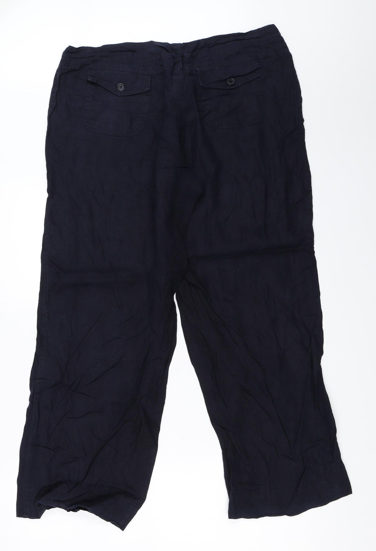 Atmosphere Womens Blue   Trousers  Size 12 L29 in