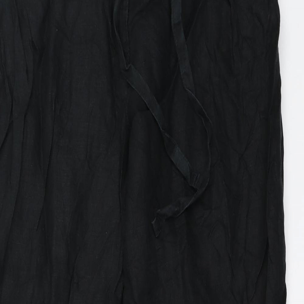 TU Womens Black   Trousers  Size 12 L27.5 in