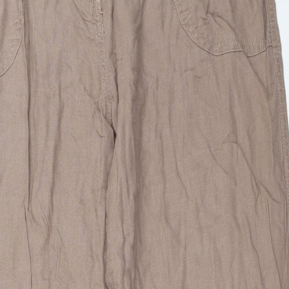 Marks and Spencer Womens Brown   Trousers  Size 16 L30 in