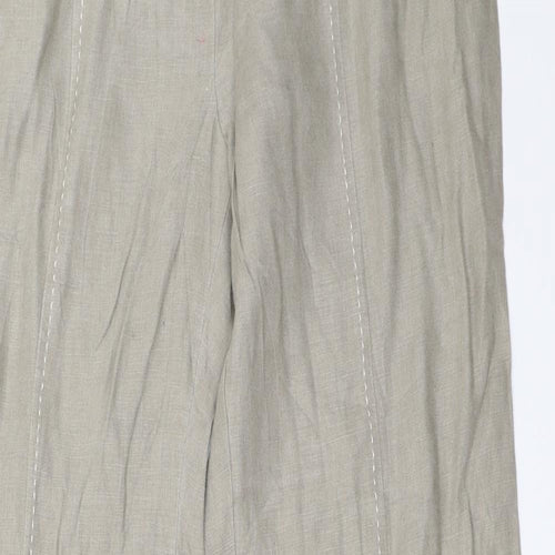 Per Una Womens Beige   Trousers  Size 12 L32.5 in