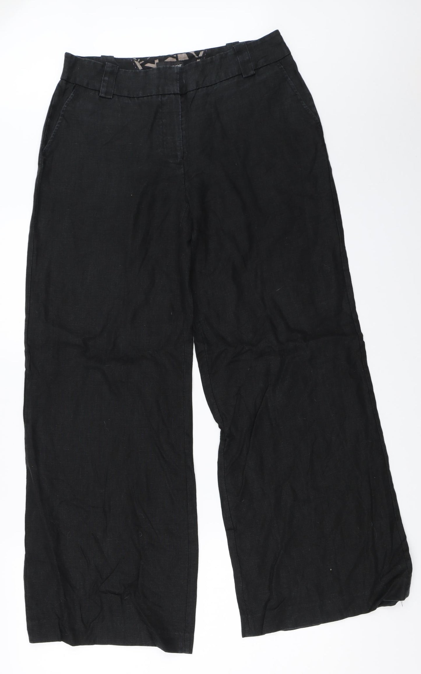 NEXT Womens Black   Trousers  Size 10 L30 in