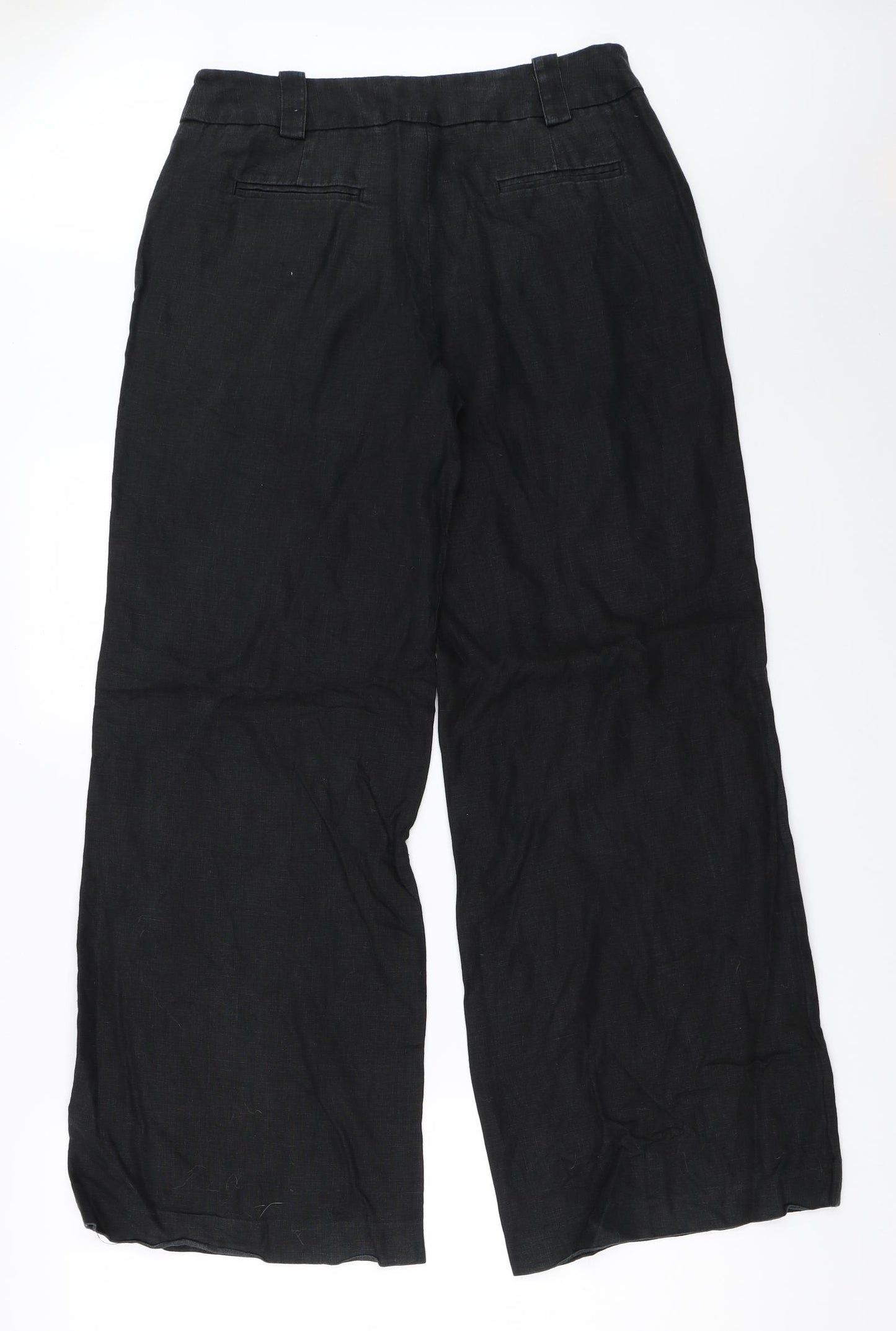 NEXT Womens Black   Trousers  Size 10 L30 in