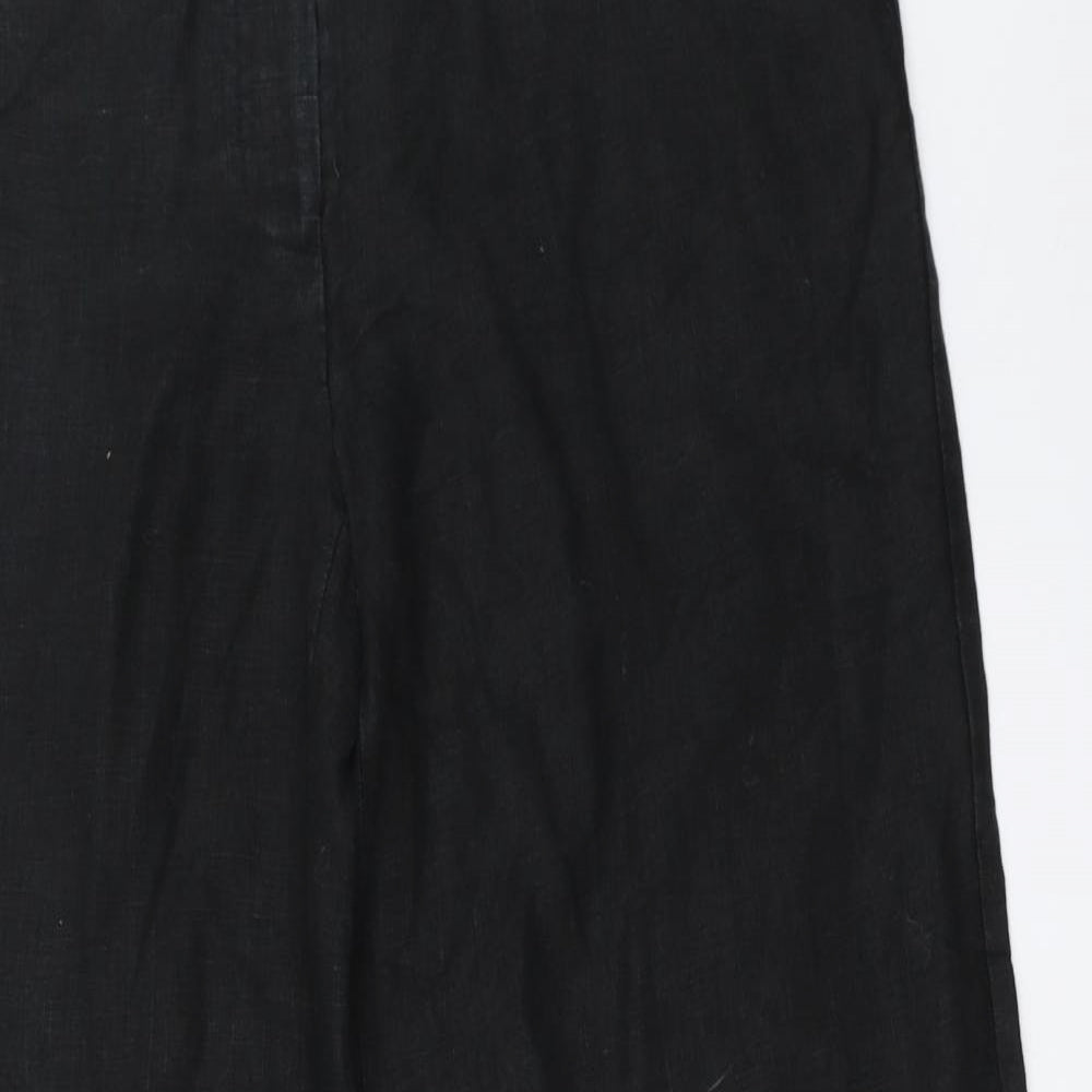 NEXT Womens Black   Trousers  Size 10 L30 in