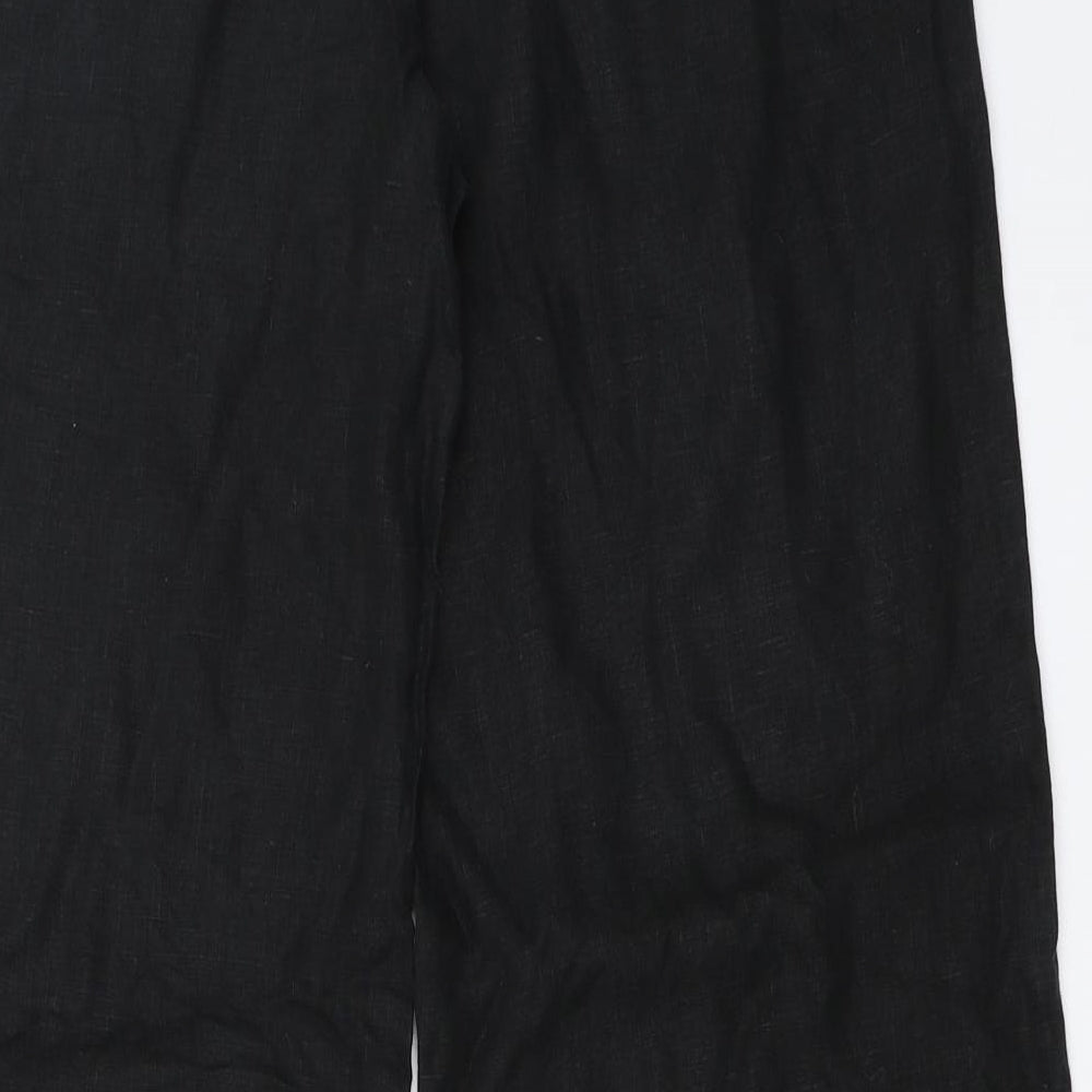 NEXT Womens Black   Trousers  Size 10 L30 in