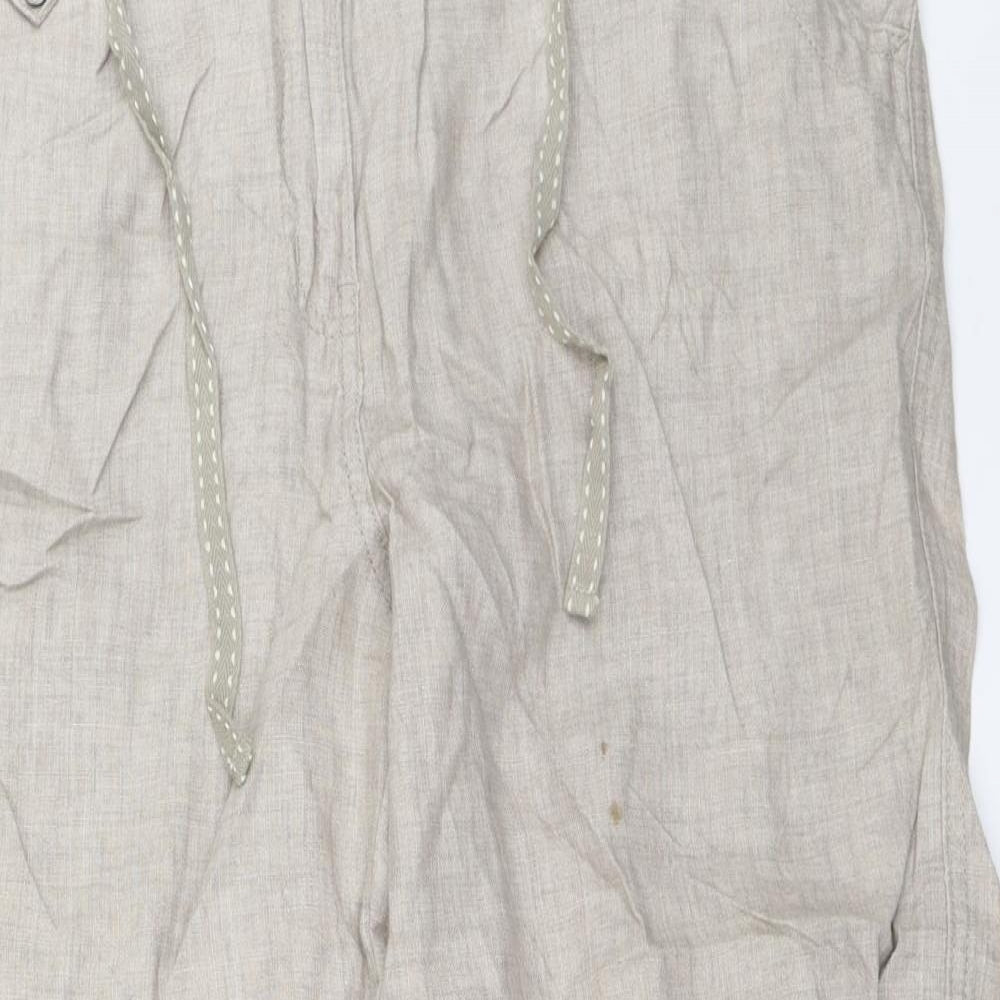 George Womens Beige   Trousers  Size 16 L26 in