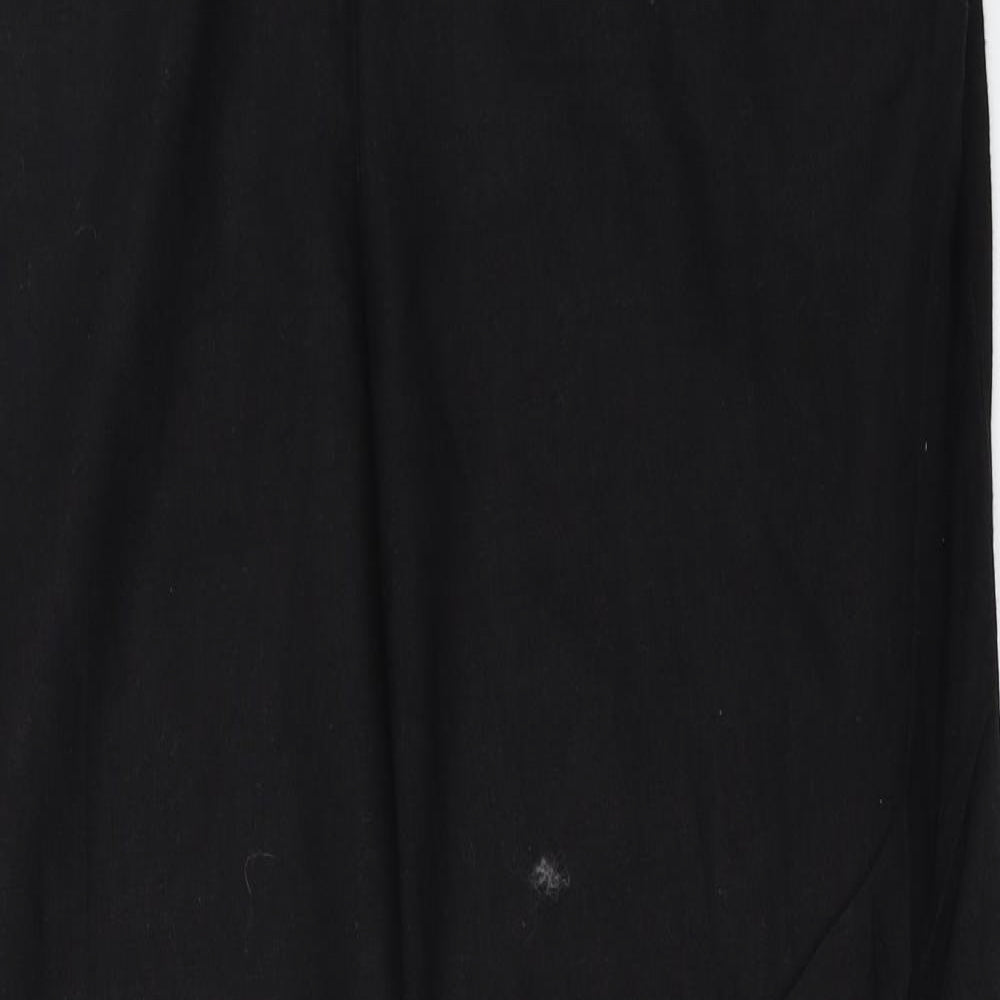 Papaya Womens Black   Trousers  Size 18 L31 in