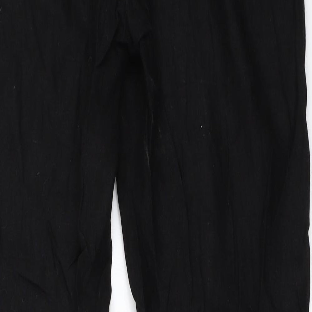 George Womens Black   Trousers  Size 10 L30 in