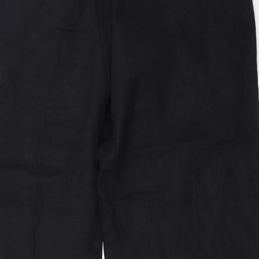 BHS Womens Black   Trousers  Size 14 L29 in