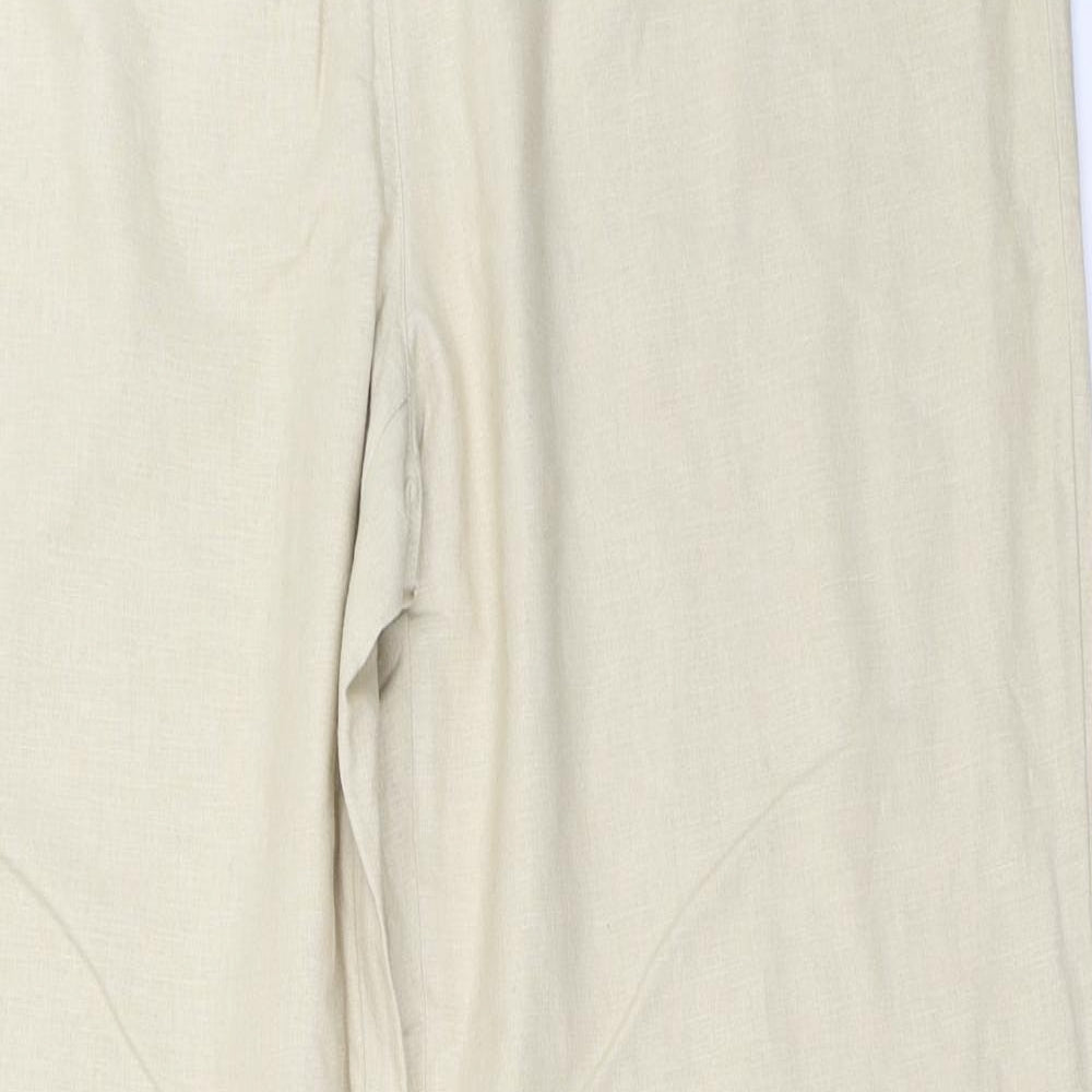 Preworn Womens Beige   Trousers  Size 20 L31.5 in