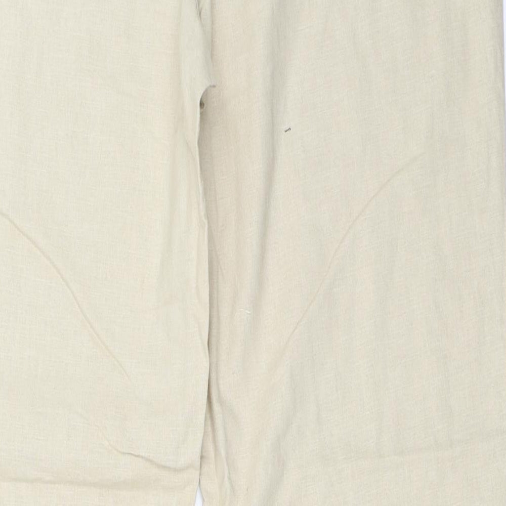 Preworn Womens Beige   Trousers  Size 20 L31.5 in
