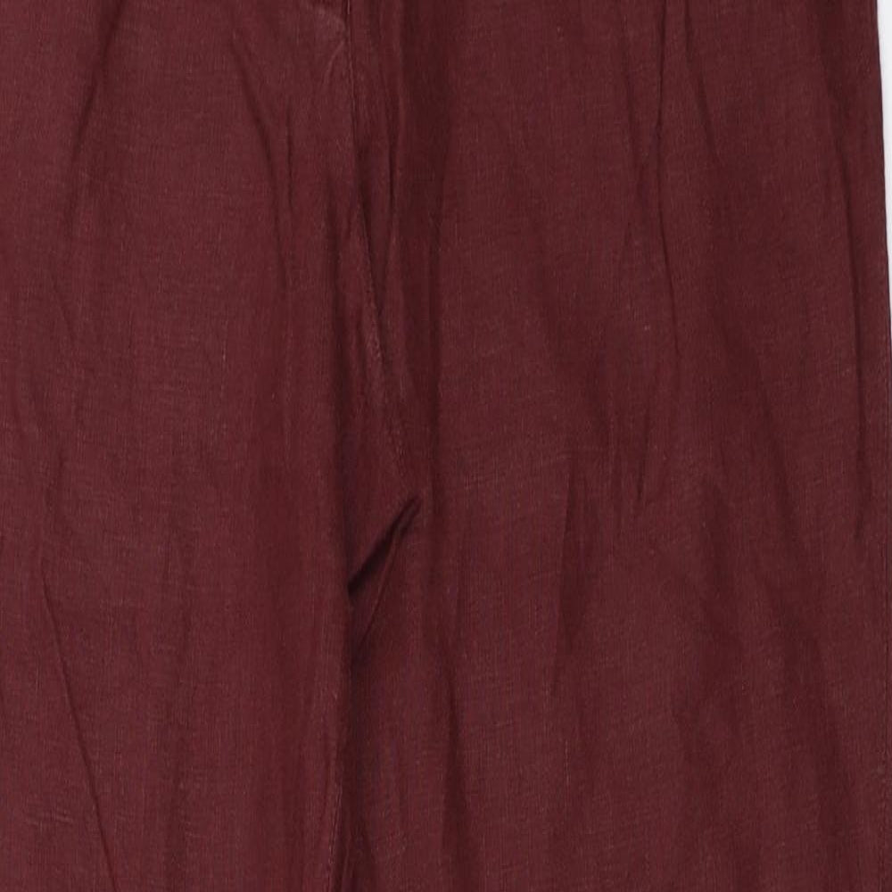 NEXT Womens Red   Trousers  Size 10 L29 in