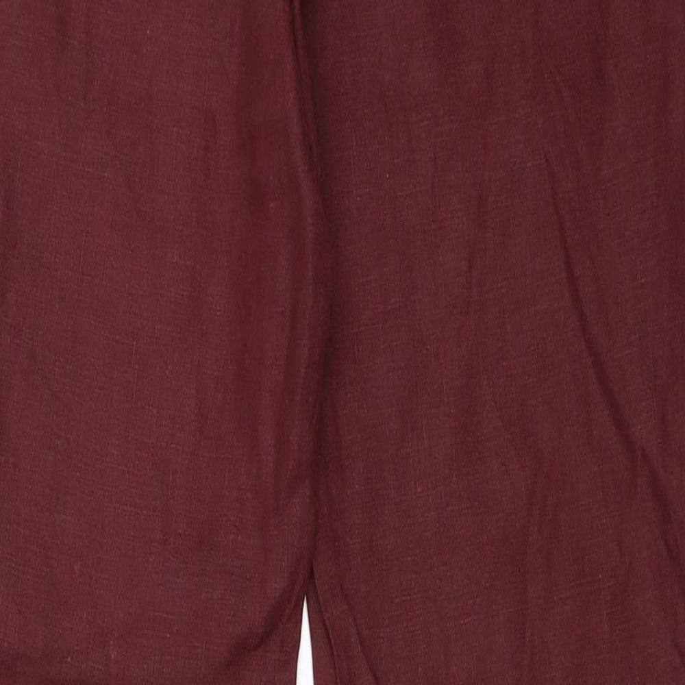 NEXT Womens Red   Trousers  Size 10 L29 in
