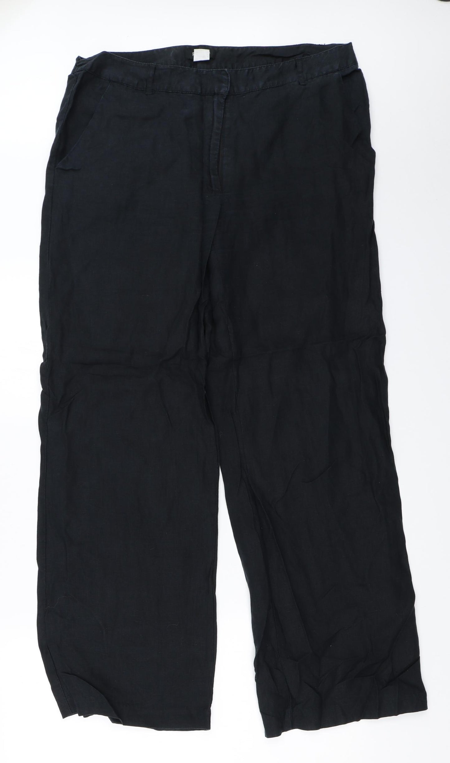 La Redoute Womens Black   Trousers  Size 14 L31 in