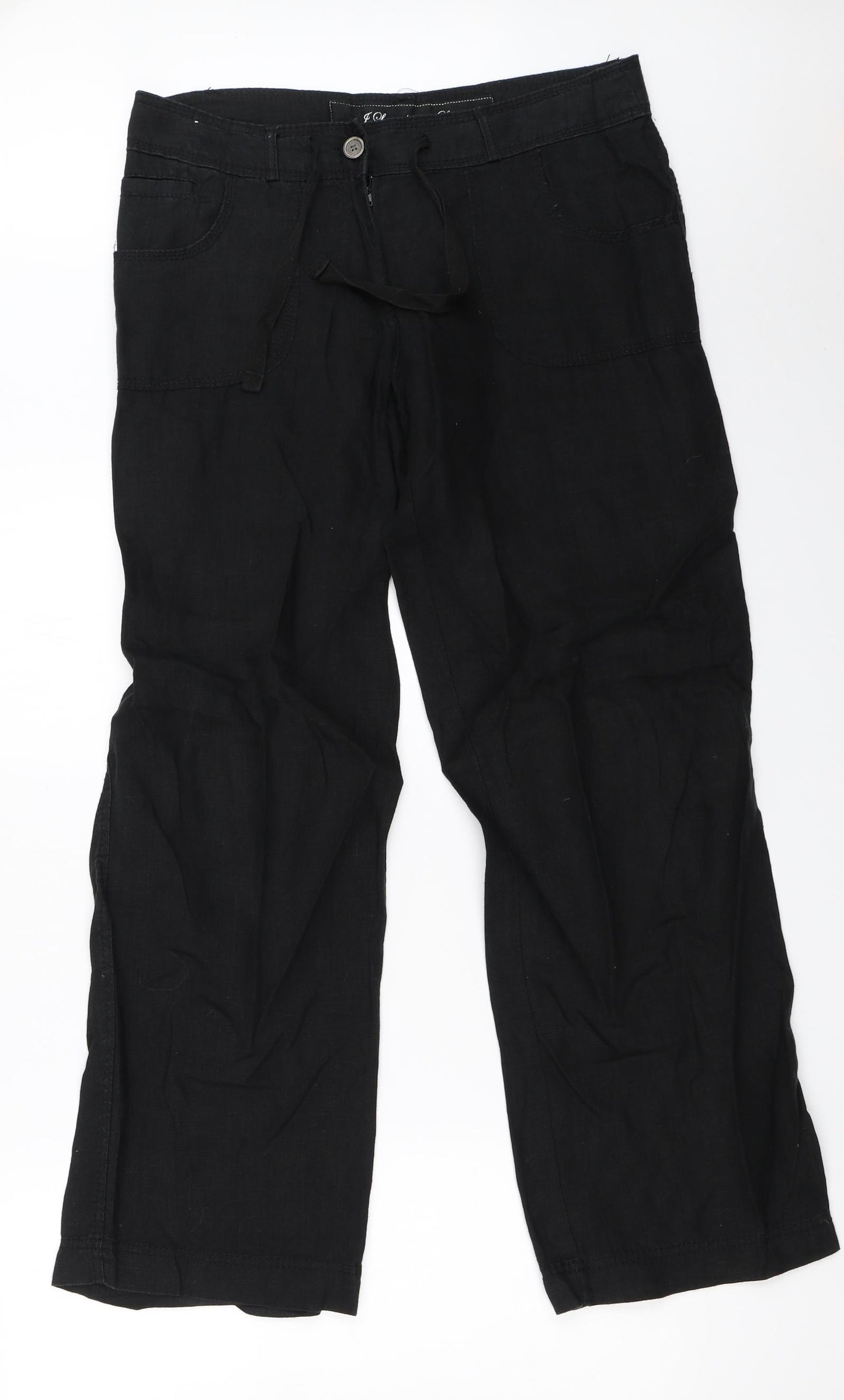 Atmosphere Womens Black   Trousers  Size 10 L30.5 in