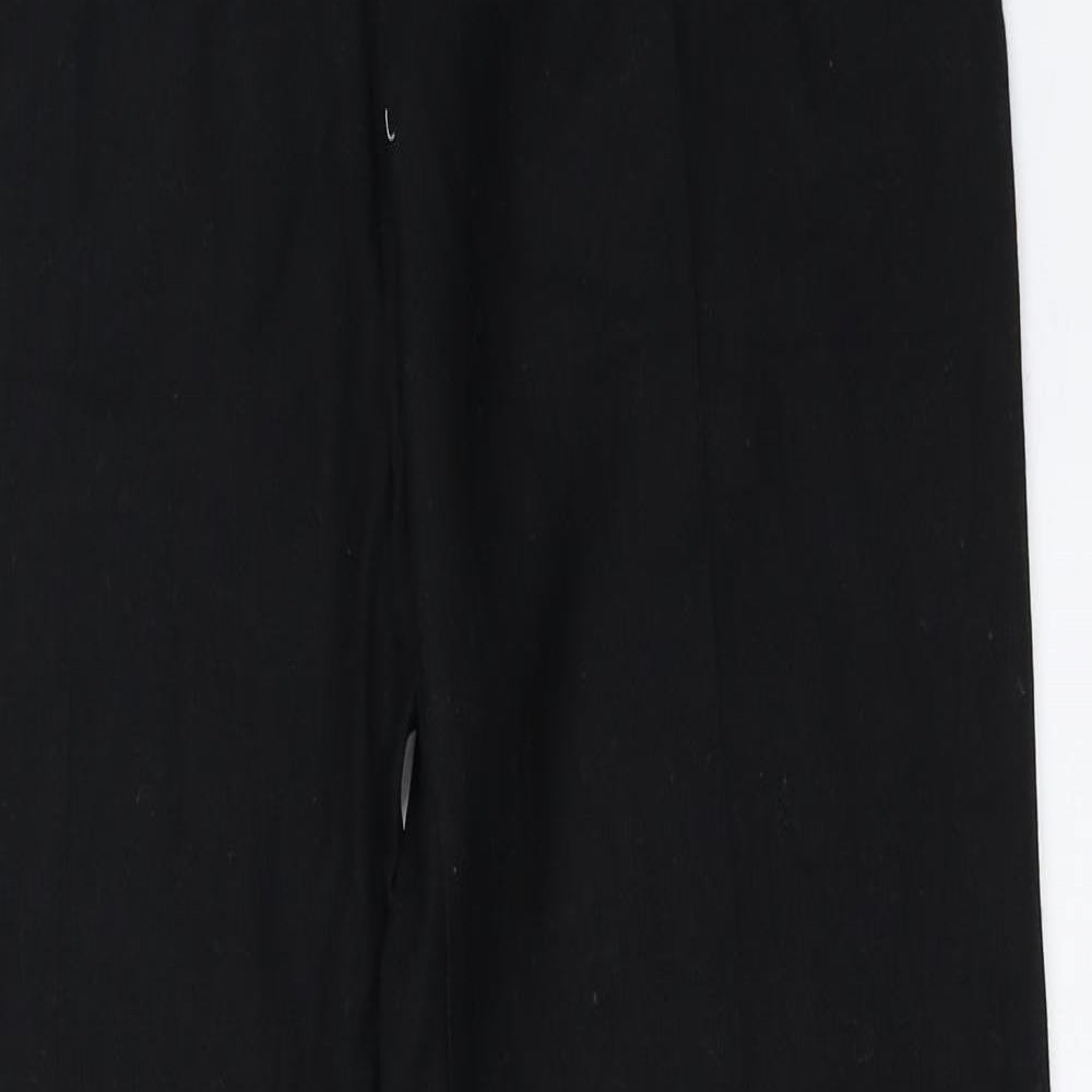 NEXT Womens Black   Trousers  Size 12 L32 in