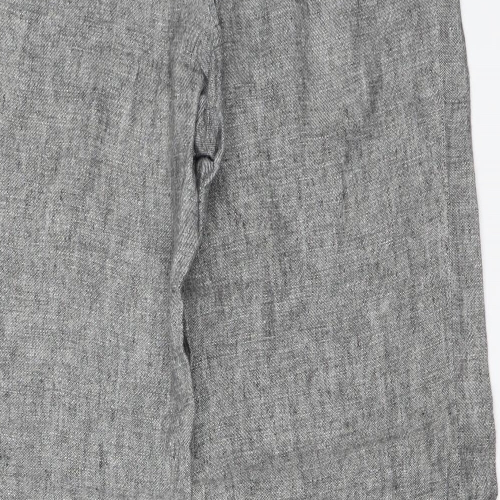 Marks and Spencer Womens Grey   Trousers  Size 12 L30 in