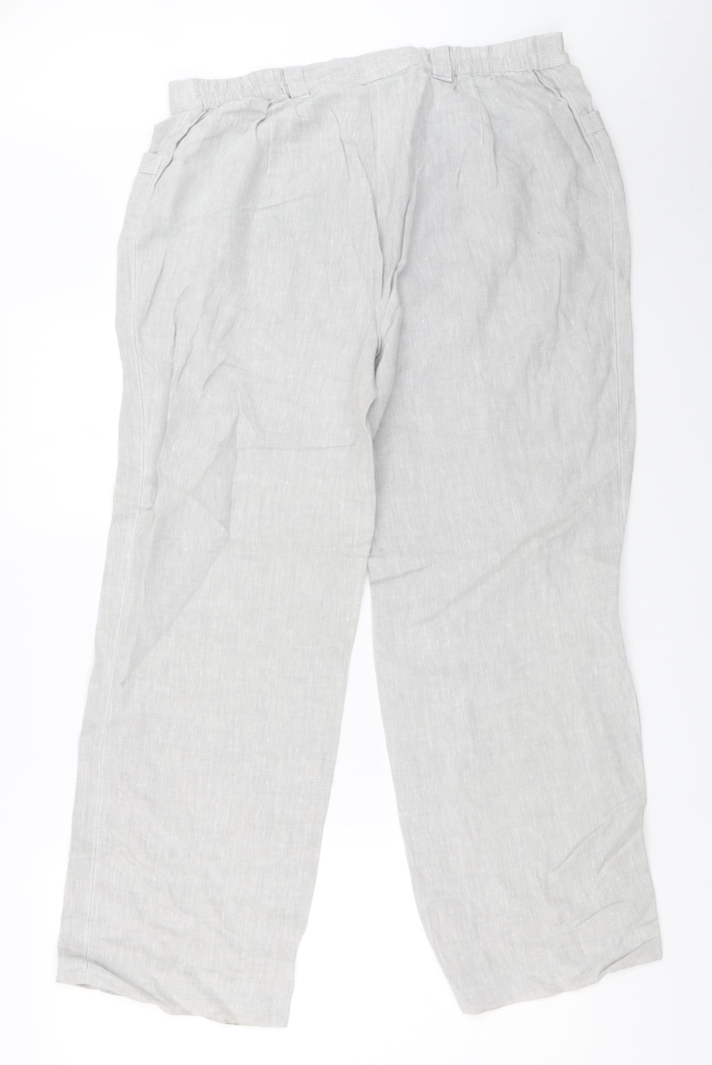 ERFO Womens Grey   Trousers  Size 44 L29.5 in