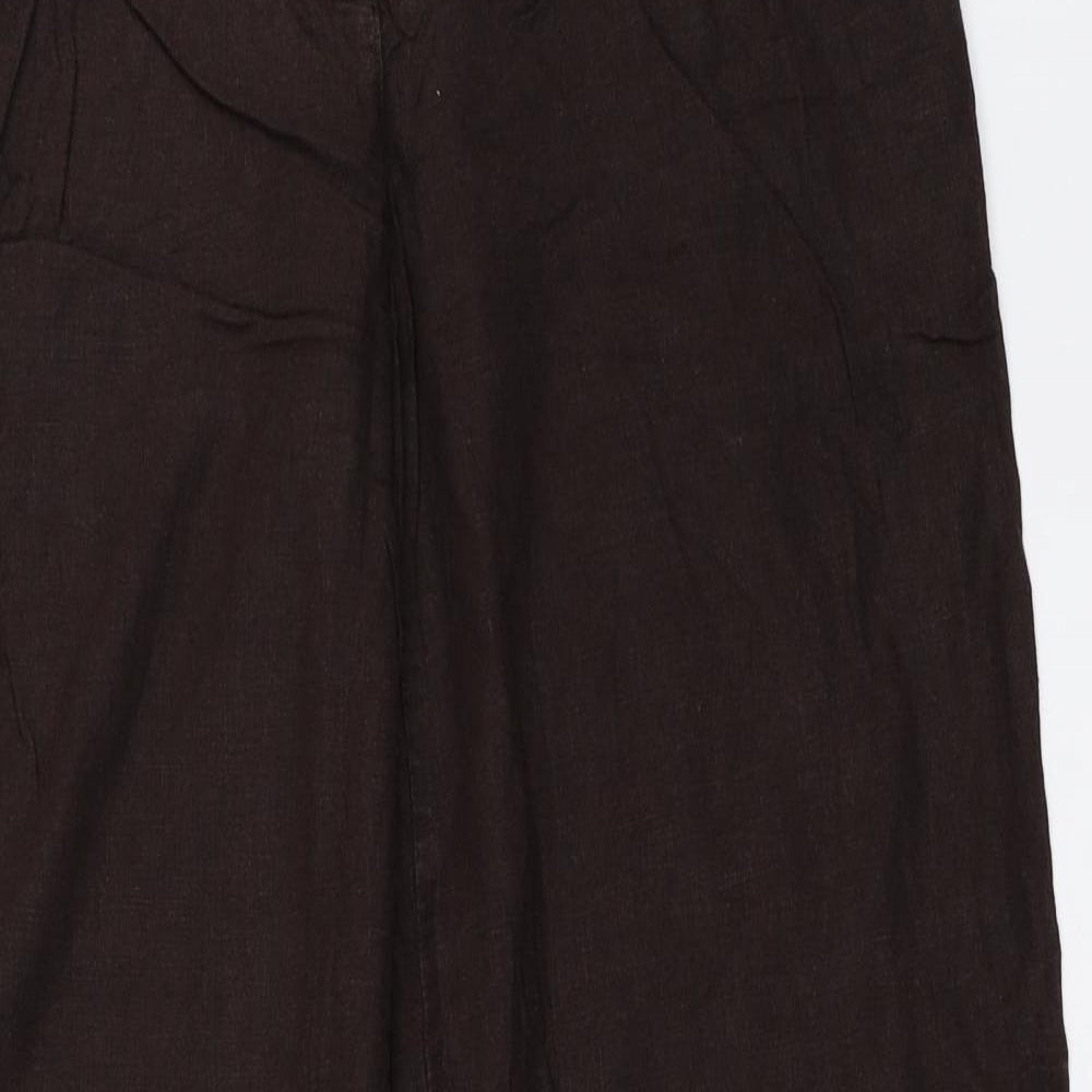 NEXT Womens Brown   Trousers  Size 12 L32 in