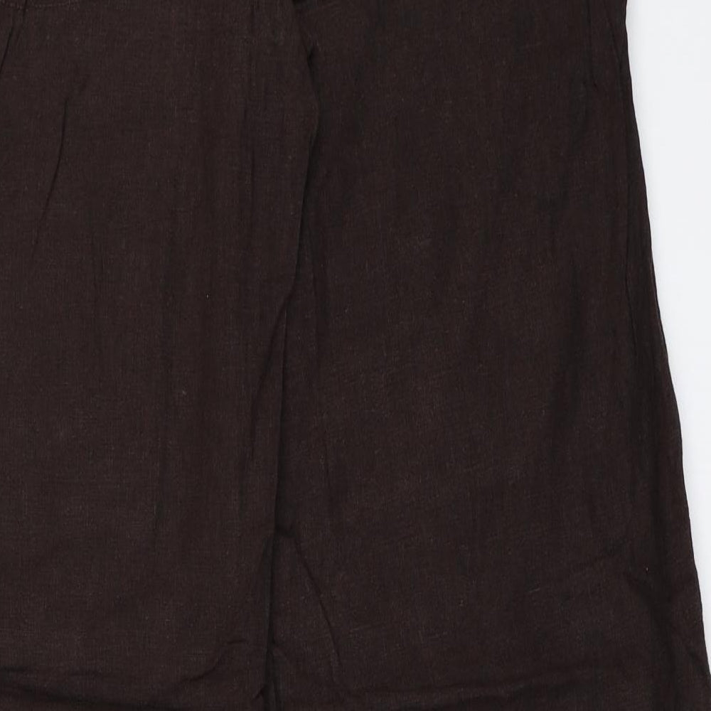 NEXT Womens Brown   Trousers  Size 12 L32 in