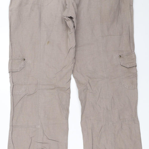 Select Womens Beige   Trousers  Size 16 L31 in