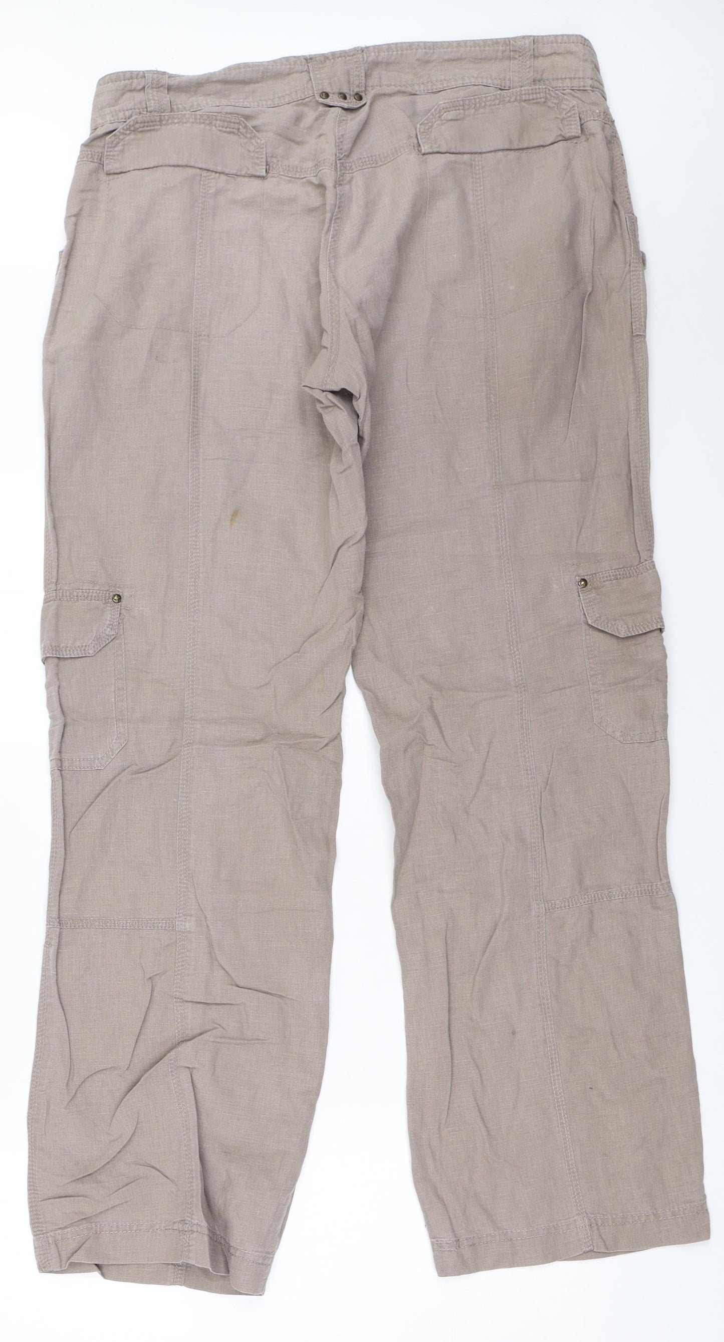 Select Womens Beige   Trousers  Size 16 L31 in