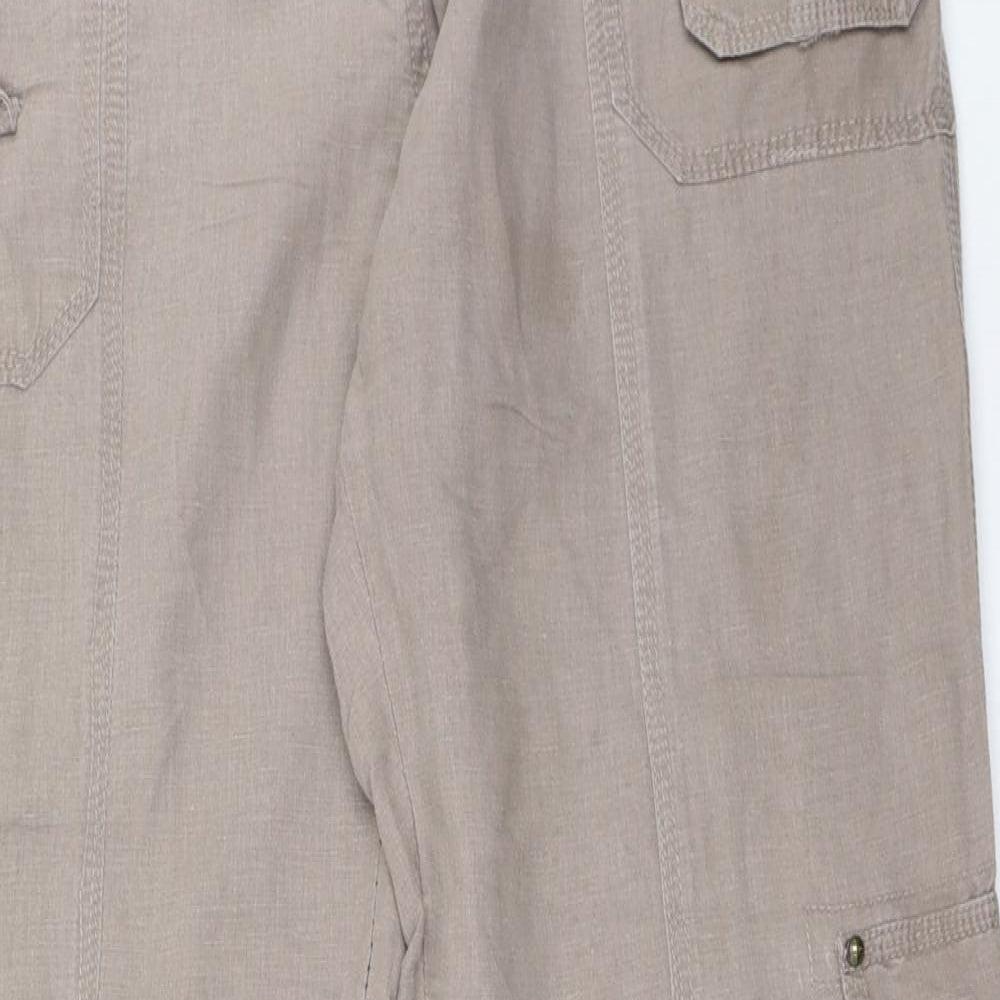 Select Womens Beige   Trousers  Size 16 L31 in