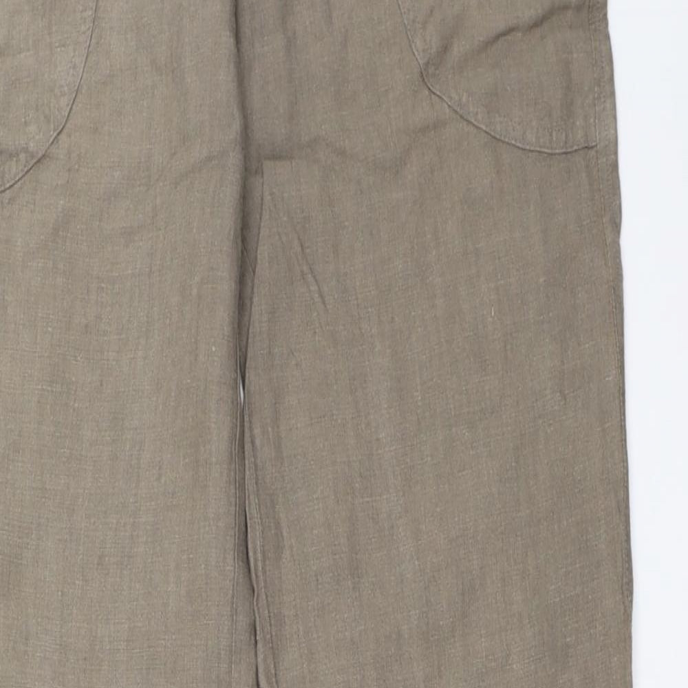 H&M Womens Green   Trousers  Size 34 L33 in