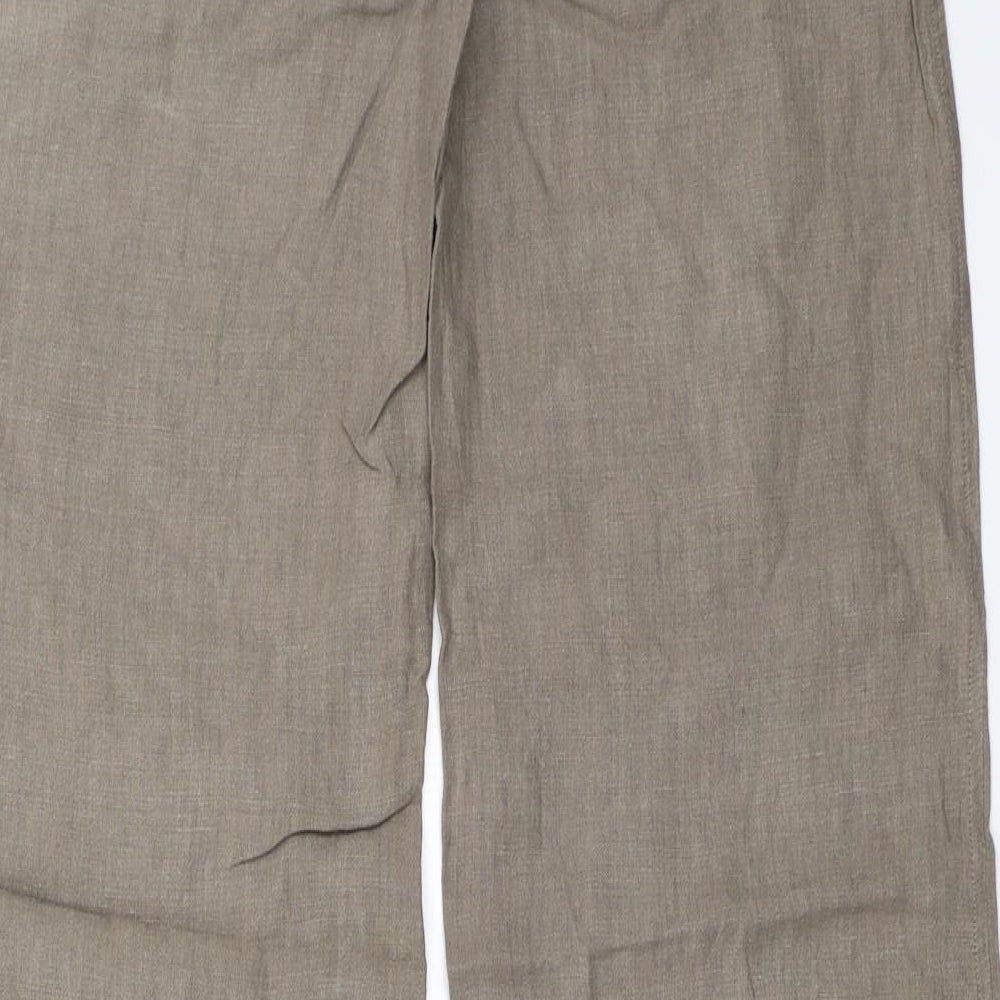 H&M Womens Green   Trousers  Size 34 L33 in