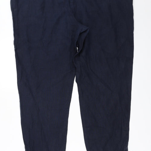 Jaeger Womens Blue   Trousers  Size 16 L29 in