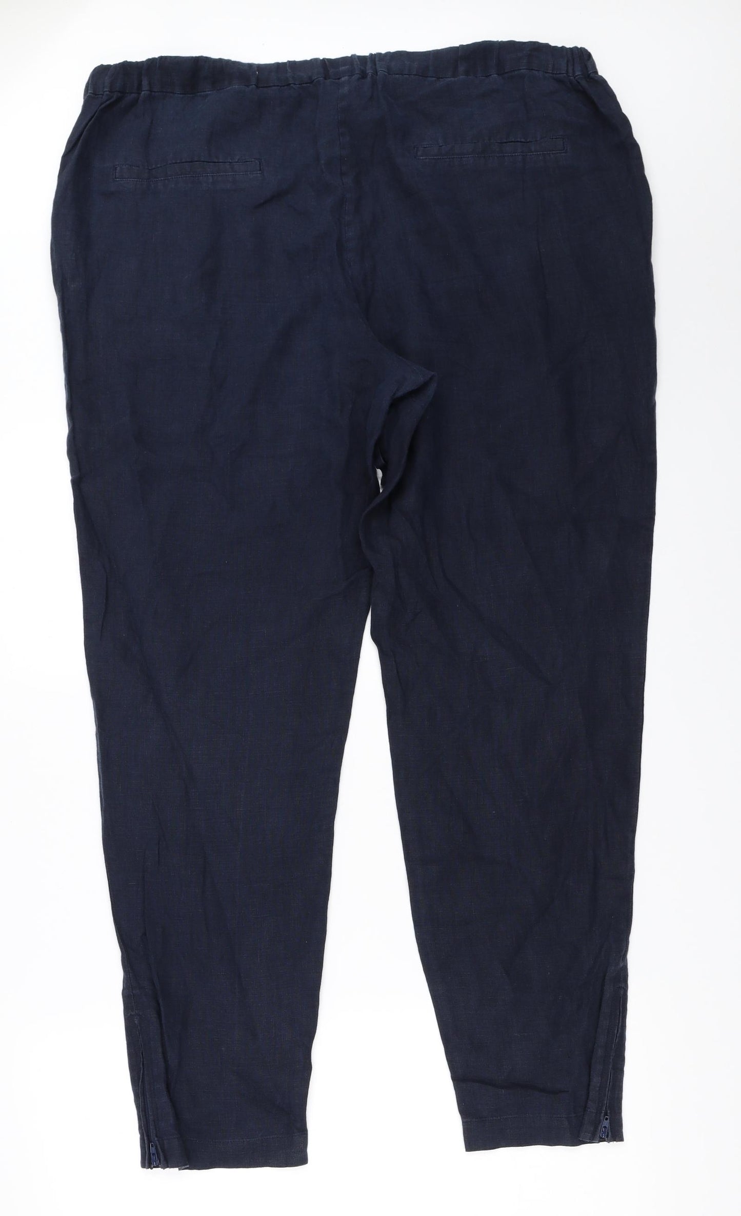 Jaeger Womens Blue   Trousers  Size 16 L29 in