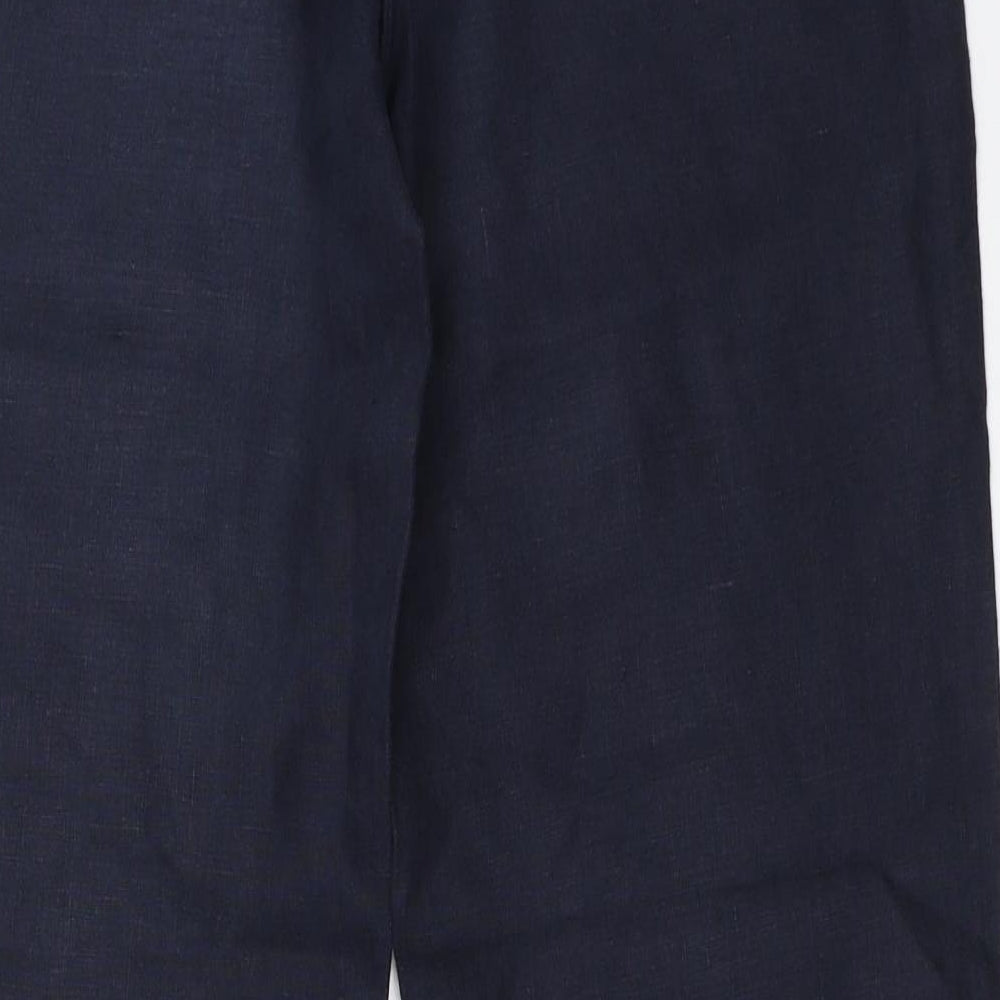 Per Una Womens Blue   Trousers  Size 8 L29 in