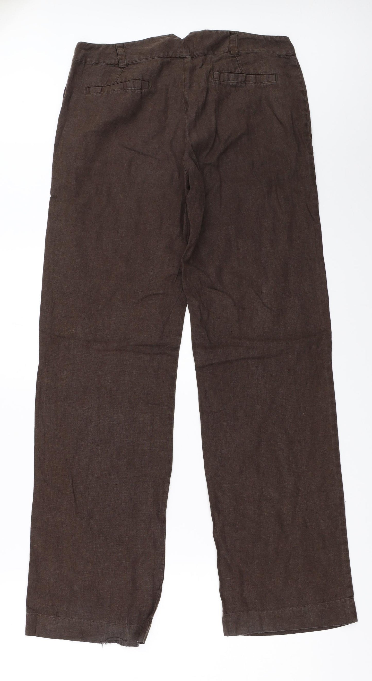 KEW Womens Brown   Trousers  Size 10 L31.5 in