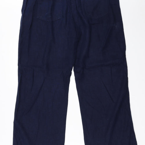 NEXT Womens Blue   Trousers  Size 14 L31 in