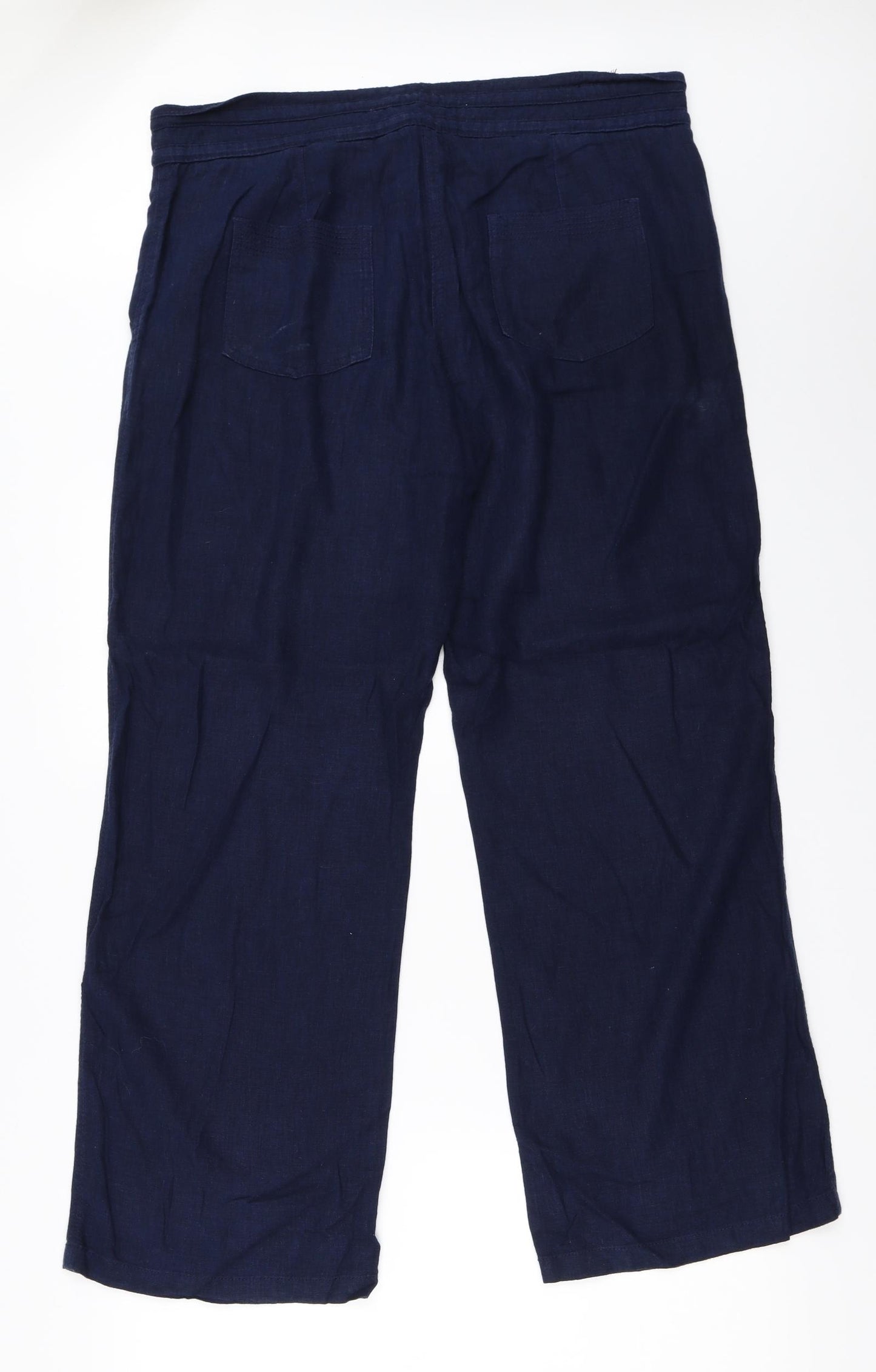 NEXT Womens Blue   Trousers  Size 14 L31 in