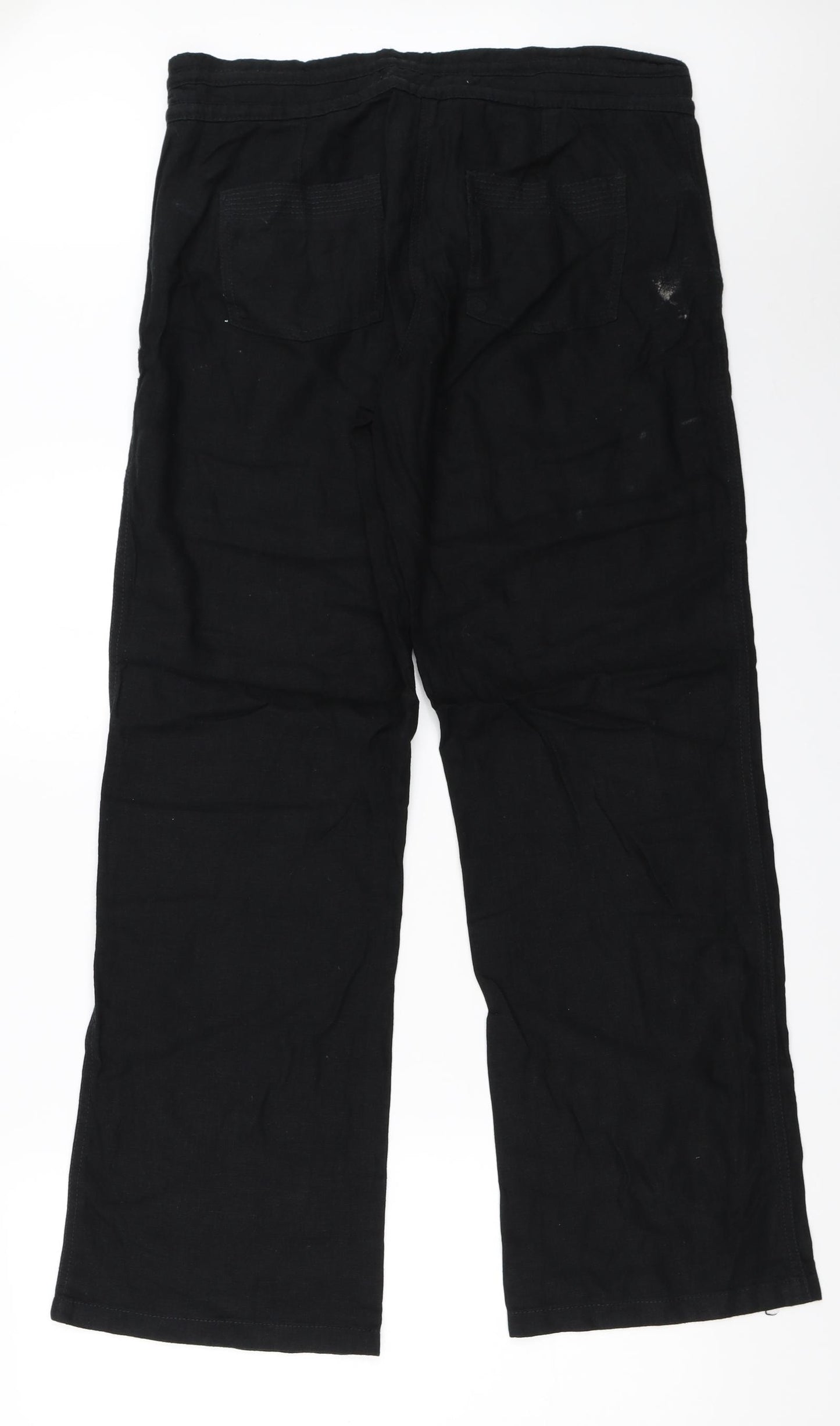 NEXT Womens Black   Trousers  Size 12 L32 in