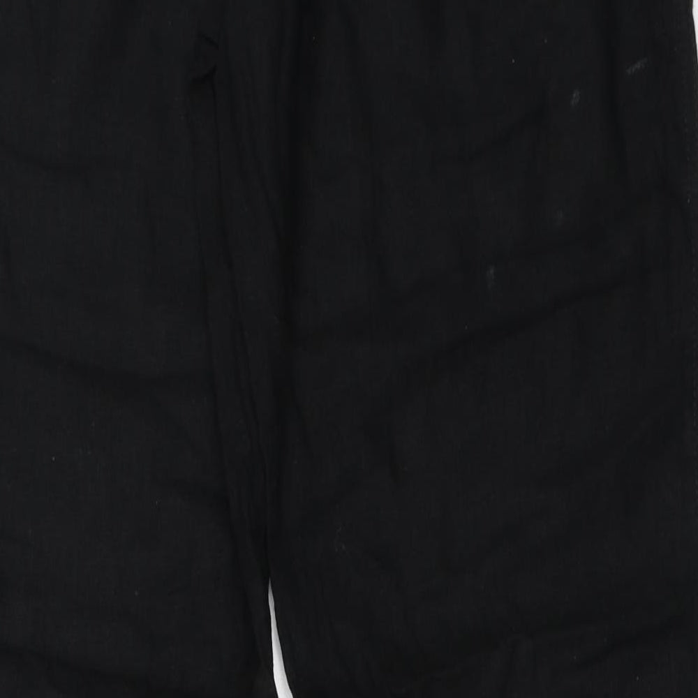 NEXT Womens Black   Trousers  Size 12 L32 in