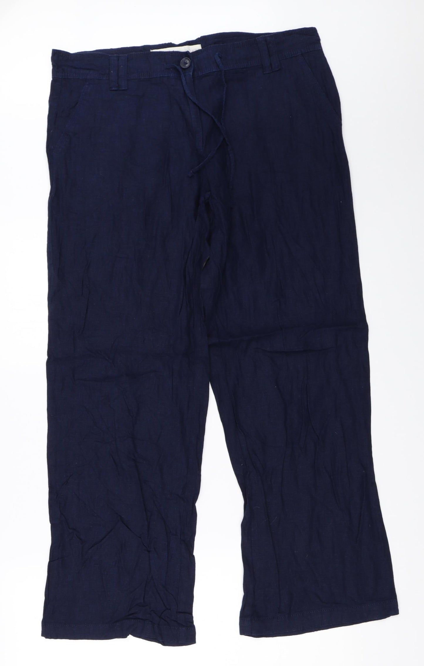 NEXT Womens Blue   Trousers  Size 14 L30 in