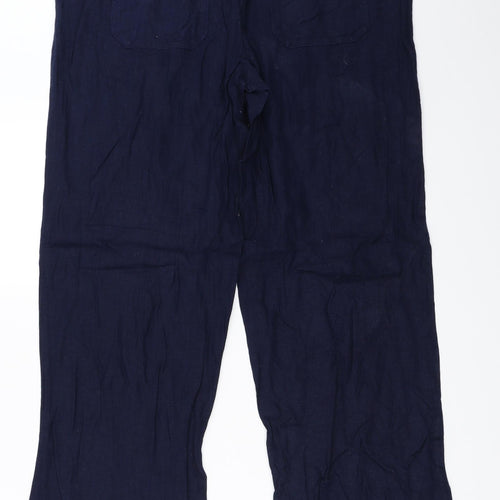 NEXT Womens Blue   Trousers  Size 14 L30 in