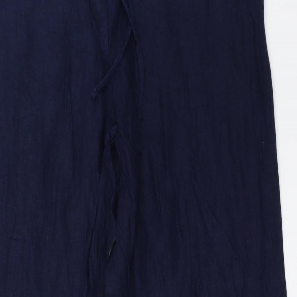 NEXT Womens Blue   Trousers  Size 14 L30 in